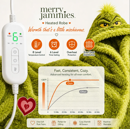Merry Warmth Heating Robe